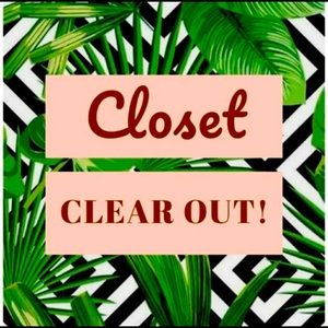 CLOSET CLOSING SALE! Make me an offer :)